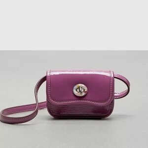 Nwt Coachtopia Mini Wavy Wallet in patent Coachtopia Lthr